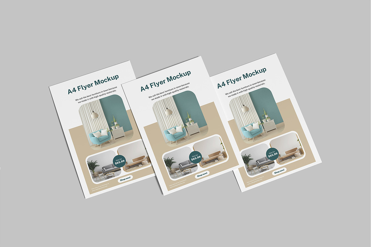 A4 Flyer Mockup, a Flyer Template by rizalamora (Photo 8 of 11)