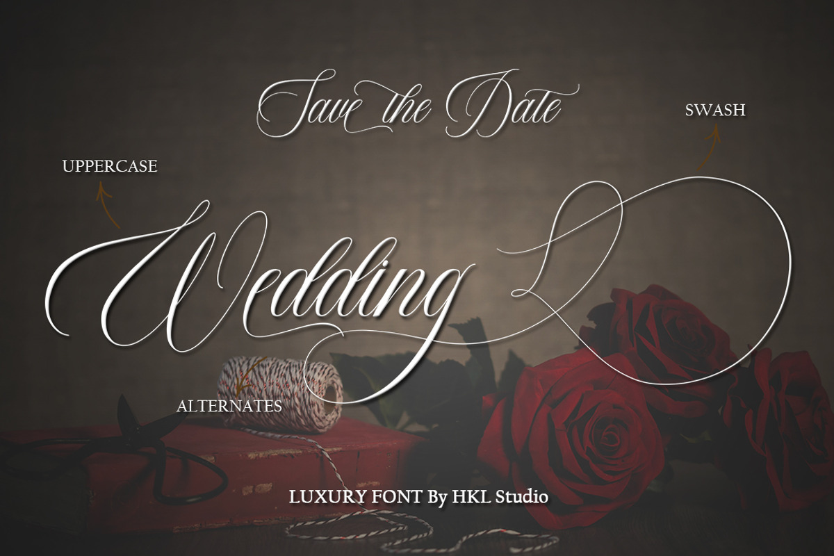 Saverny Script, a Script Font by HKL Studio (Photo 3 of 11)