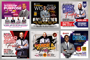 150 Church Flyers Bundle