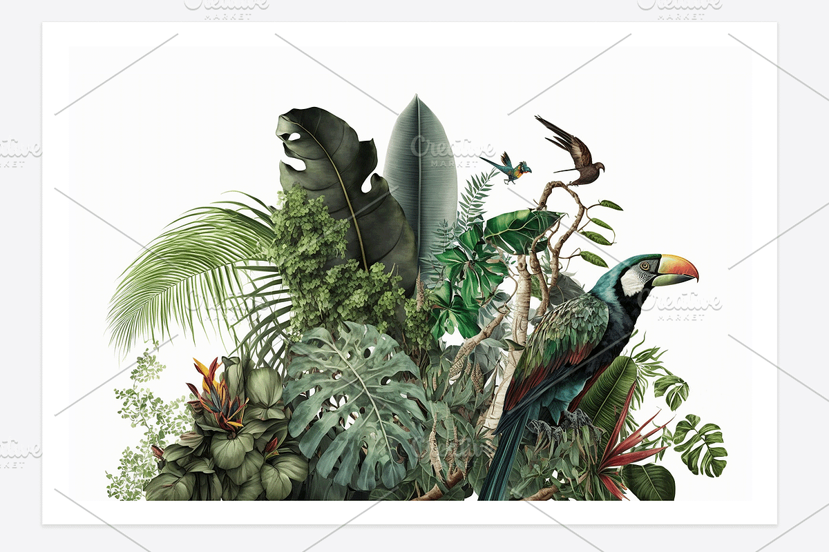 Fore Collection · The Forest, a Decorative Illustration by milatovar (Photo 2 of 14)