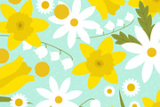 Yellow and White Spring Flowers, an Illustration by Sarah Hearts (Thumbnail 3 of 4)