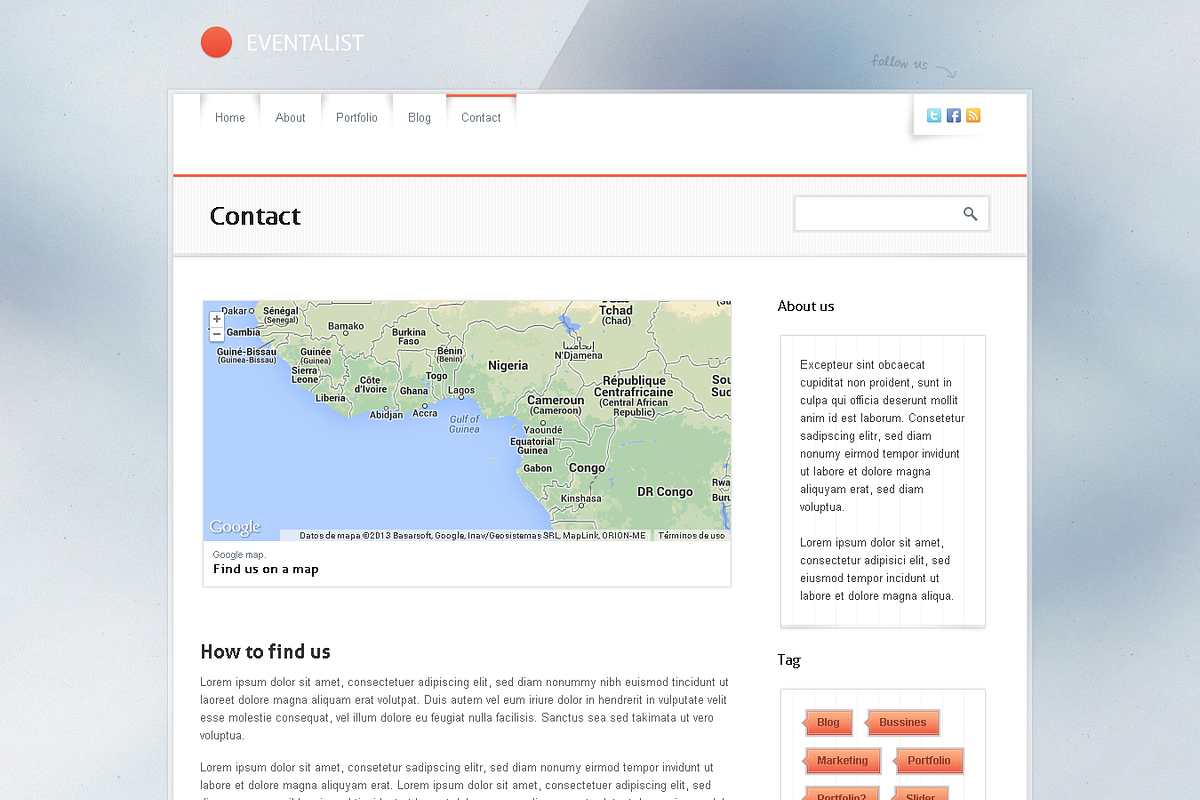 Eventalist Wordpress Theme, a Websites & App Template by cssmania (Photo 4 of 5)