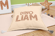 Dino rush - Dinosaur font, a Font by arausidp (Thumbnail 6 of 8)