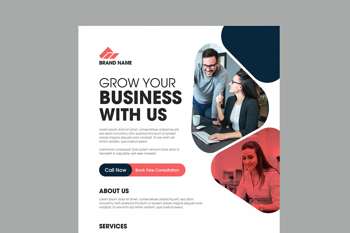 Corporate Business Flyer Template preview 4