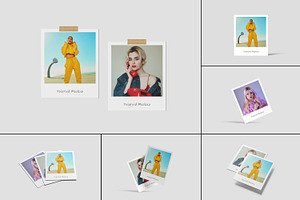 Polaroid Photo Mockup, a Print Template by UFR_GRAPHIC