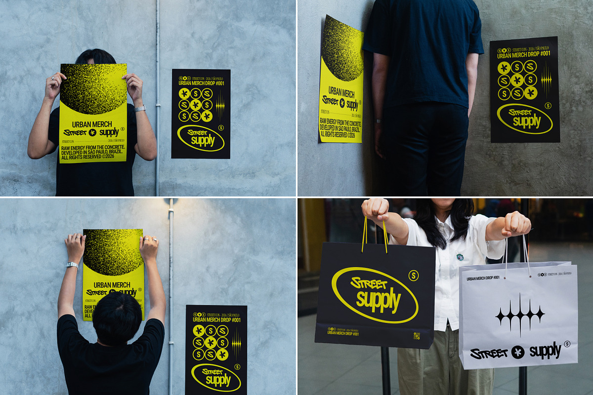 47 Urban Merchandise Mockups Bundle, a Mockup by Vitora Mockup (Photo 9 of 20)