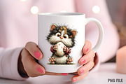 Whimsical Easter Cats Clipart Png, an Illustration by Craft Nest (Thumbnail 6 of 10)