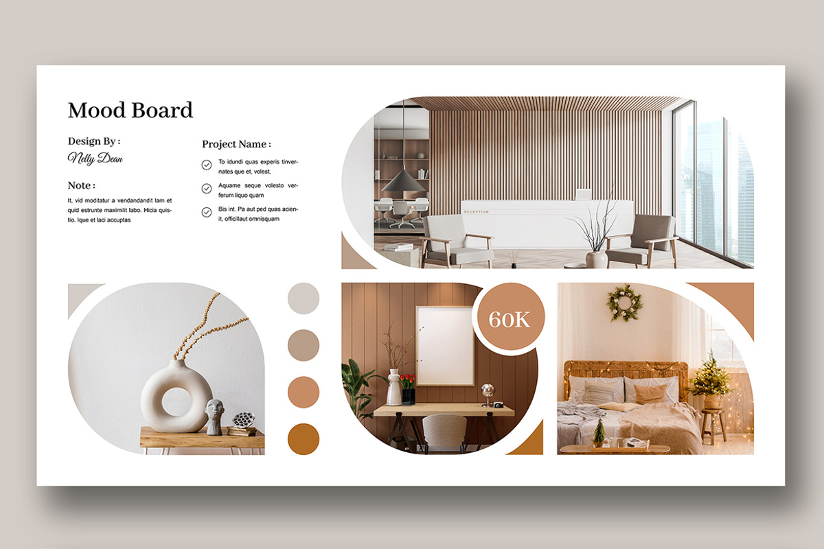 Simple Moodboard Layout, an UI Kit Template by ContestDesign (Photo 2 of 3)
