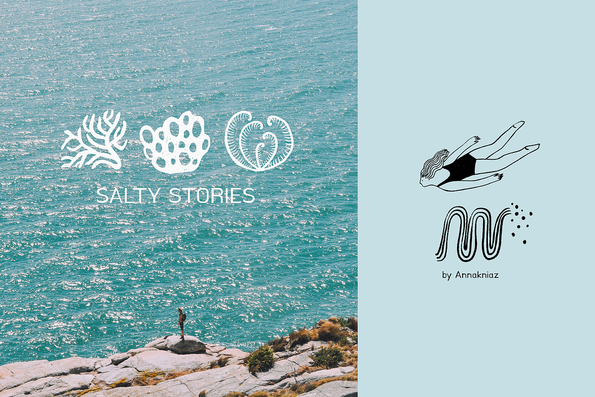 Deep Water - shapes and lines, a Seasonal Illustration by Annakniaz (Photo 11 of 16)