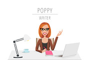 Writer / Blogger Portrait Creator, a Person Illustration by Lauren Lesley Studio (Thumbnail 27 of 33)