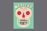 Mexican Party vector poster set., a Food Illustration by PoPaShop (Thumbnail 7 of 10)
