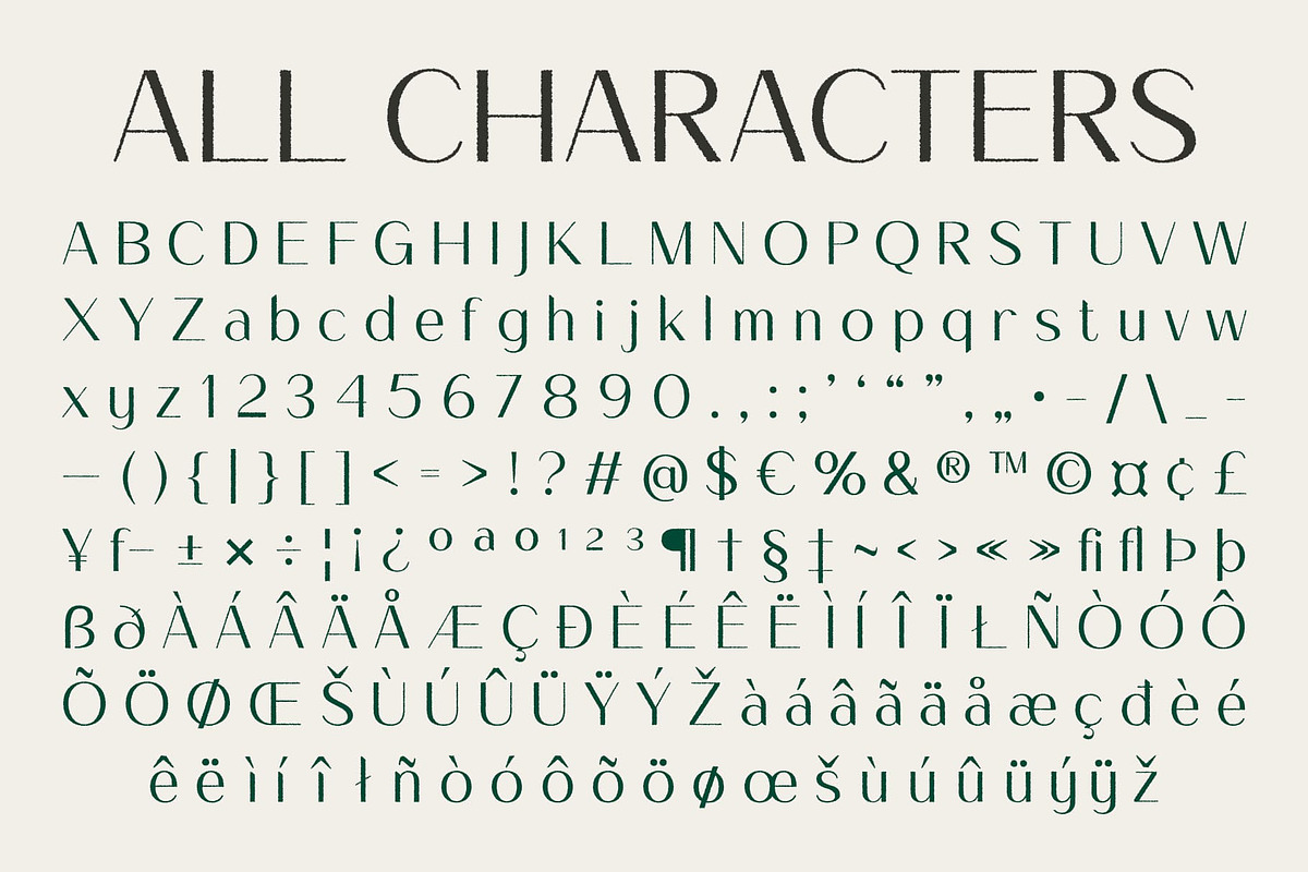 Impana Rough, a Sans Serif Font by Craft Supply Co. (Photo 8 of 8)