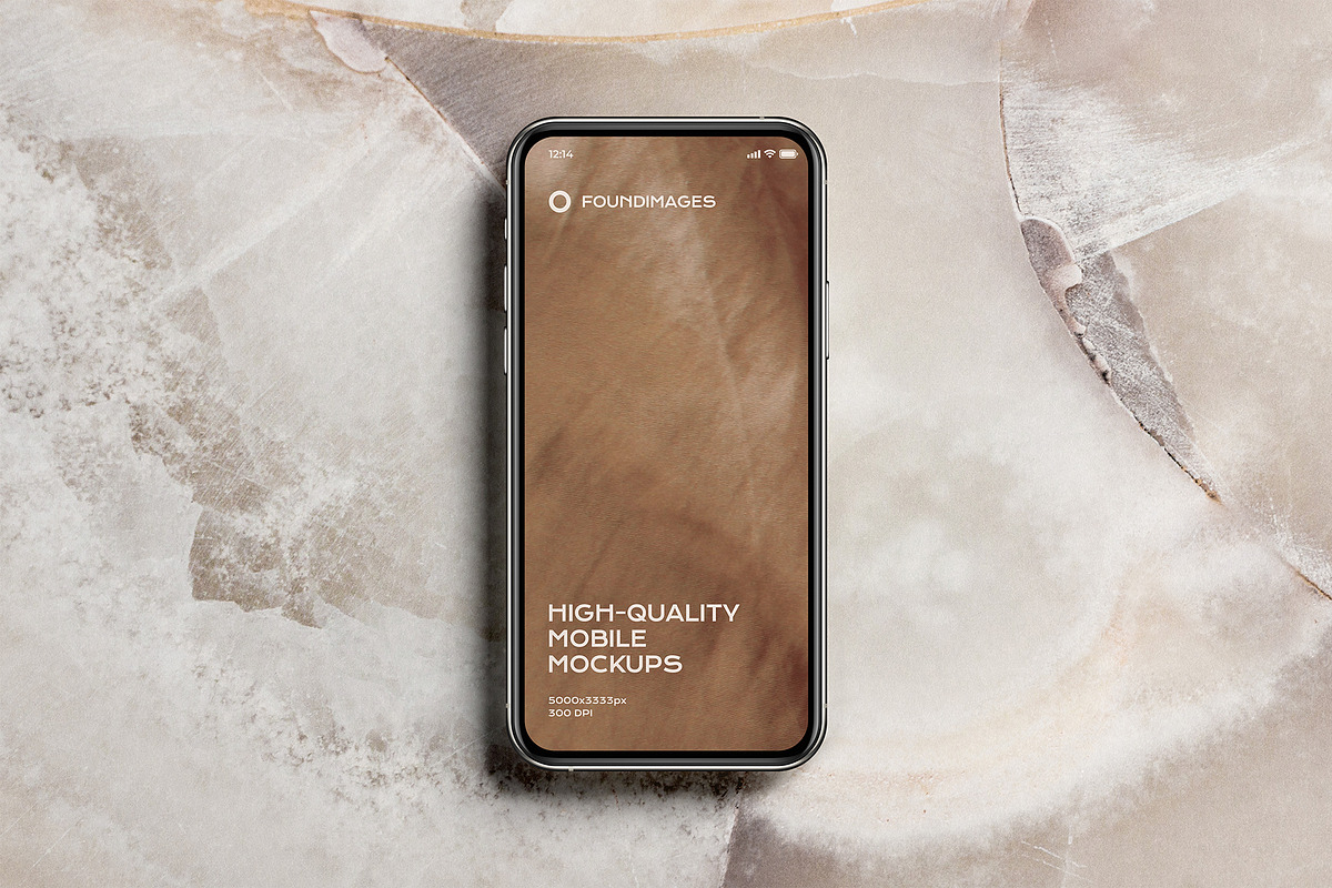 72 iphone device mockup bundle, an iPhone Mockup by FoundImages (Photo 39 of 84)