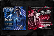 10 DJ Party Flyer Template, a Print Template by OnurDemircan (Thumbnail 7 of 8)