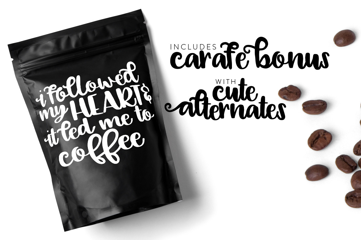 Carafe Casual Script preview 4
