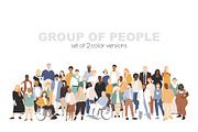 Group of people set. Diversity, a Person Illustration by Stafeeva (Thumbnail 2 of 2)
