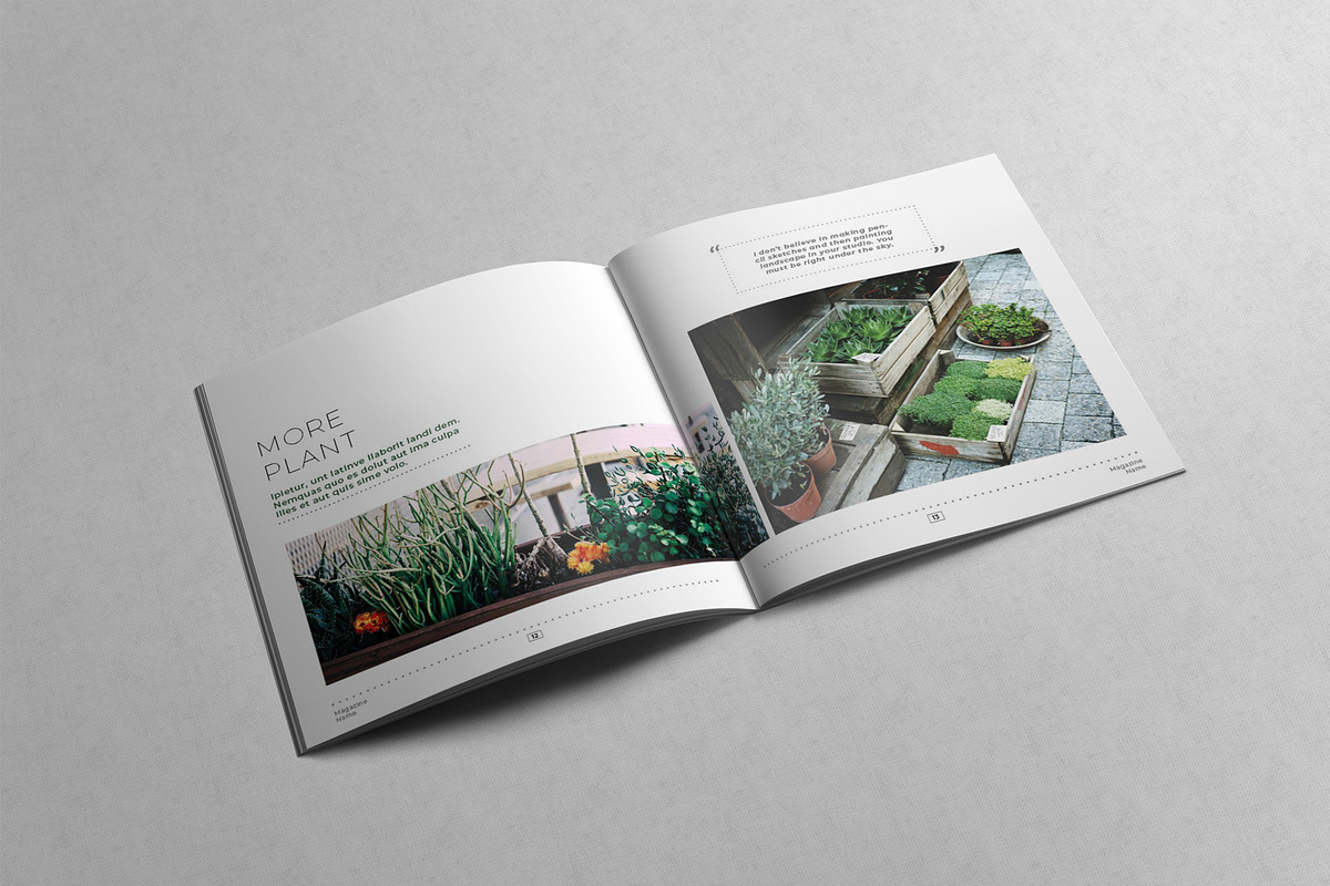 Multipurpose Square Magazine, a Magazine Template by Uloel Design (Photo 8 of 15)