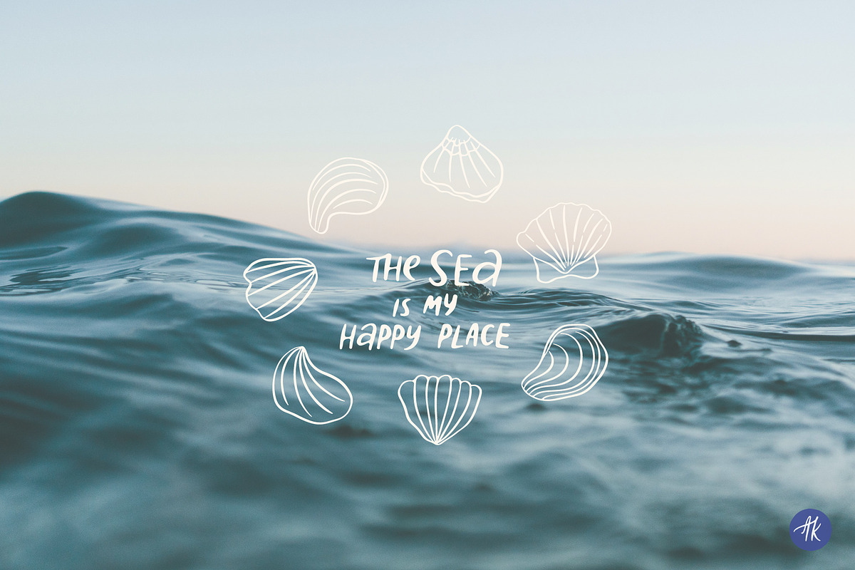 Sea Shells Whimsical Collection, an Object Graphic by Alena Koval (Photo 19 of 19)