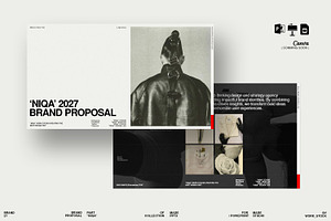 NIQA | Brand Proposal Presentation, a Presentation Template by Work_Stock