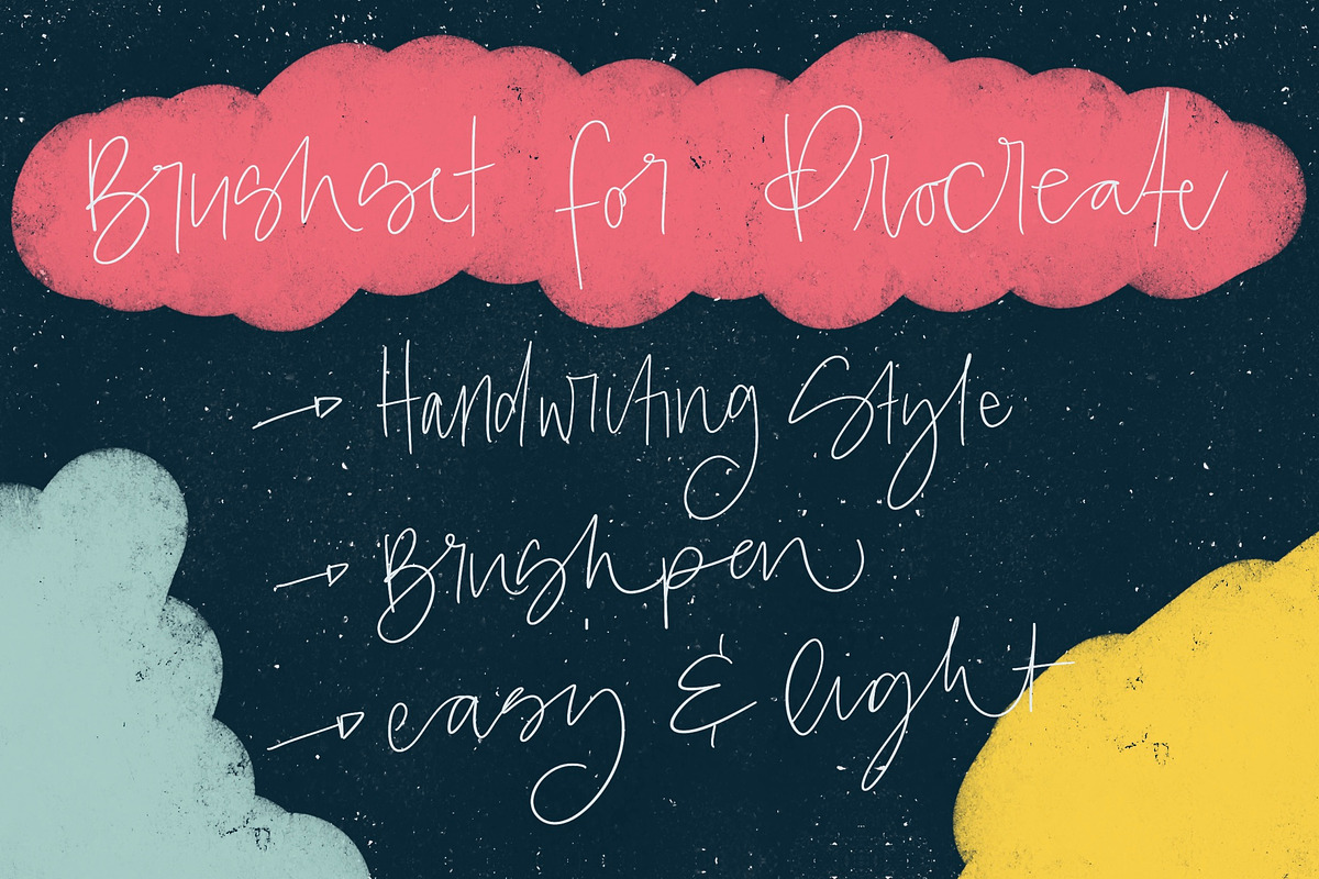Simple Lettering Brushset, a Brush Add-On by michalhirt (Photo 2 of 7)