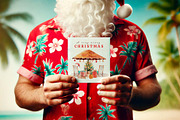 Watercolor Tropical Christmas set, a Seasonal Illustration by VerAna (Thumbnail 6 of 19)