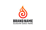 Fire Logo Template, a Branding & Logo Template by pne-design (Thumbnail 2 of 2)