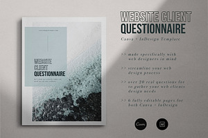 Website Client Questionnaire