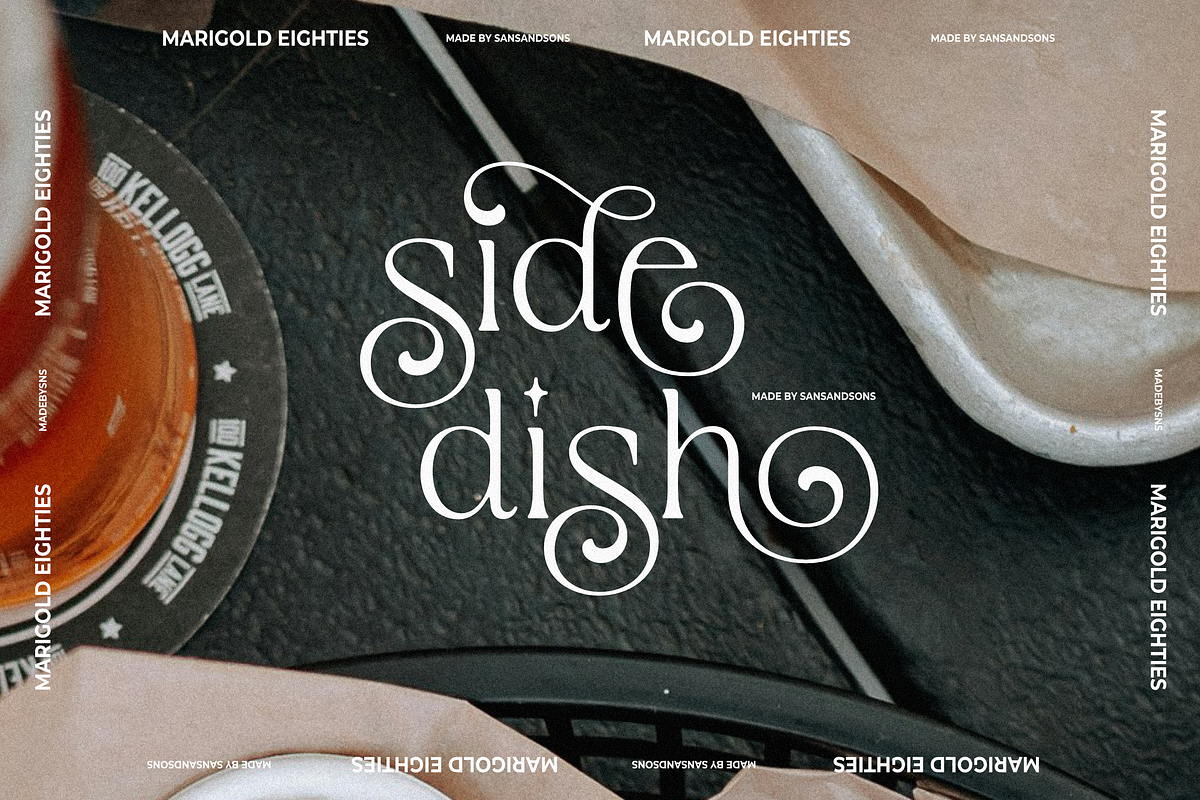 Marigold Eighties, a Serif Font by Sans & Sons (Photo 9 of 10)
