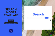 Search Bar Premiere Pro Template, a Templates & Theme by Kate's Animation Shop (Thumbnail 2 of 5)