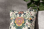 Vintage Damask Seamless Pattern, a Pattern Graphic by elfy creative (Thumbnail 3 of 9)