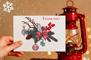 Christmas Vintage Vector Collection, a Seasonal Illustration by DiashaArt (Thumbnail 17 of 17)