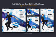 Football Soccer Social Media Post, a Social Media Template by Creative_View (Thumbnail 2 of 8)