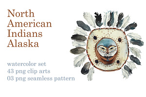 North American Indians. Alaska.
