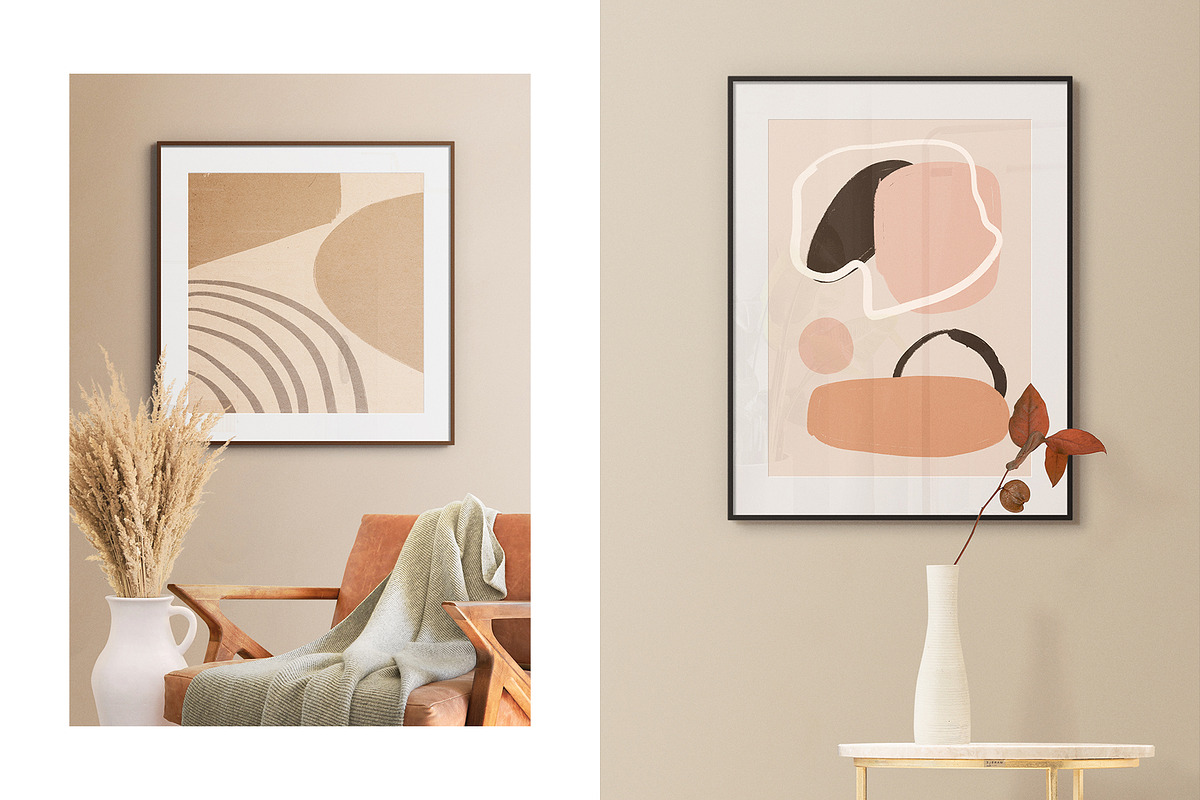 Trendy Frame Mockup Template Bundle, a Product Mockup by FoundImages (Photo 21 of 25)
