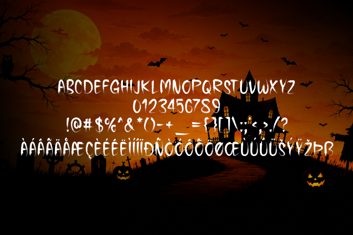 Dark District Typeface, a Handwritten Font by Seemly Fonts (Photo 5 of 5)