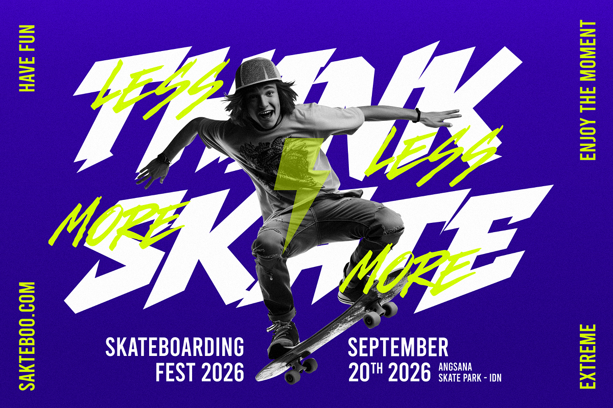 Urban Thunder - Aggressive Font, a Handwritten Font by figuree studio (Photo 9 of 10)