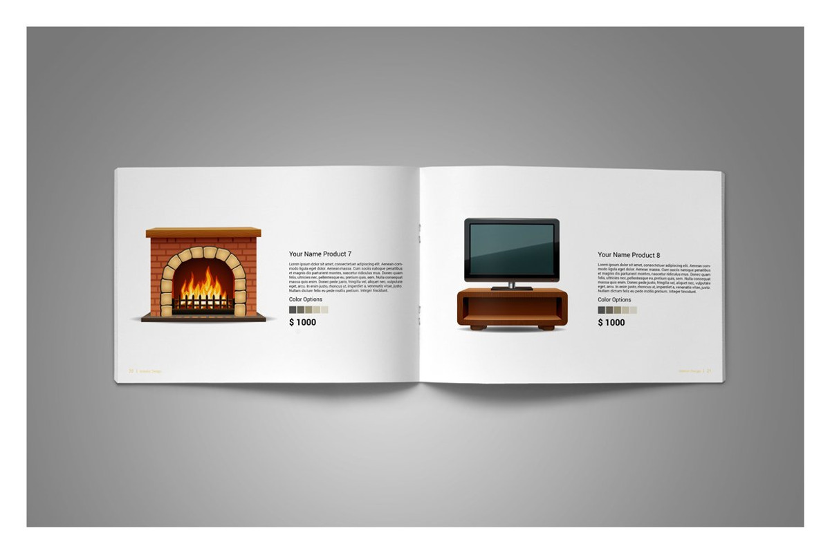 Interior Brochure Catalogs, a Brochure Template by adekfotografia (Photo 10 of 13)