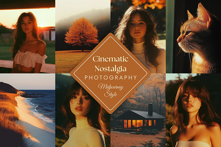 Cinematic Nostalgia Midjourney Style