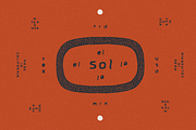 El Sol, a Font by James Coffman Design (Thumbnail 4 of 4)