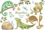 Watercolor Animals Bundle 8 in 1, an Animal Illustration by ArtGiftsStudio (Thumbnail 6 of 10)