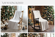 Christmas Fleece Blanket Mockups, a Product Mockup by mock-ups (Thumbnail 2 of 11)