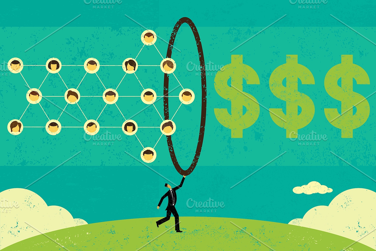 Business Concepts Bundle 11 Men, a Person Illustration by retrorocket (Photo 13 of 21)