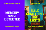 Rayakan - Geometric Display, a Sans Serif Font by Muflieart (Thumbnail 6 of 13)