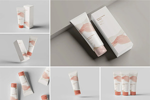 Packaging Cosmetic Mockup, a Packaging Mockup by zippypixelstudio