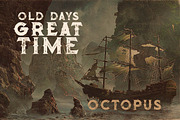 Octopus - Vintage Style Font, a Font by JumboDesign (Thumbnail 3 of 5)