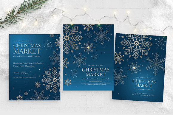 Christmas Flyer Template preview 6