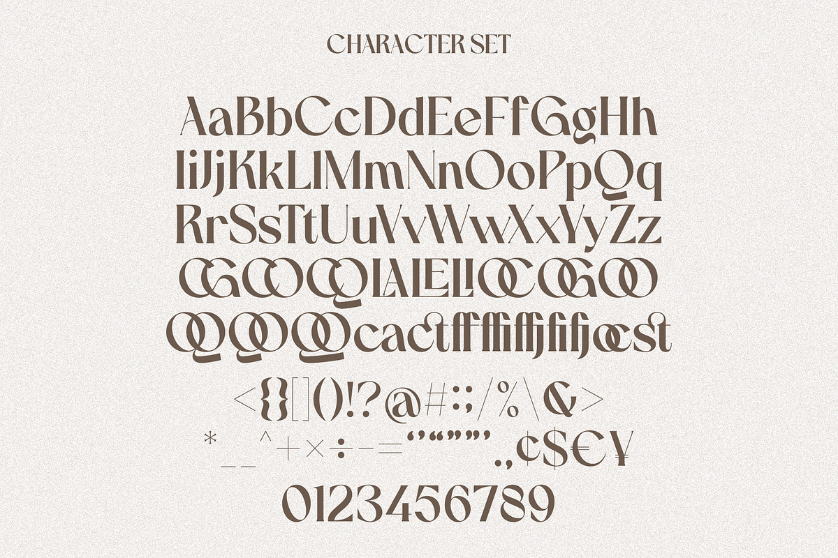 Bestari - Display serif font, a Serif Font by Almeera Std (Photo 5 of 7)