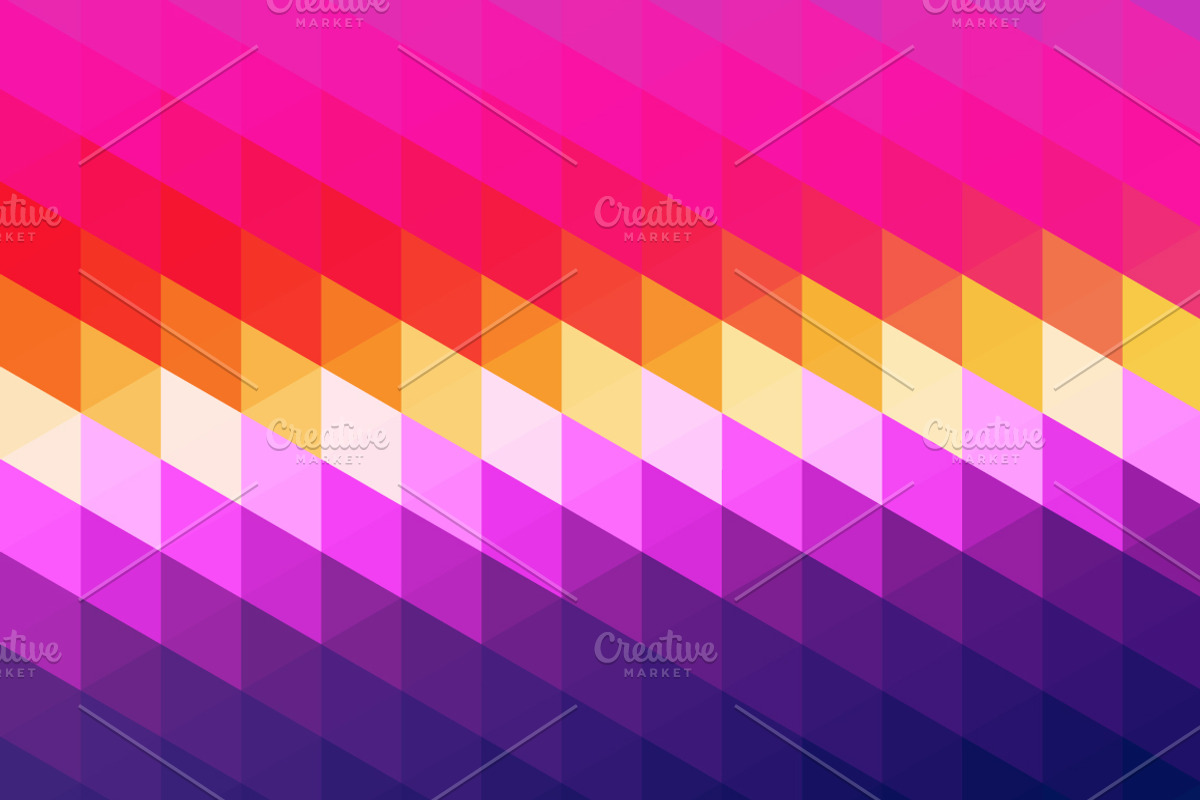 36 Vector Triangle Backgrounds preview 4