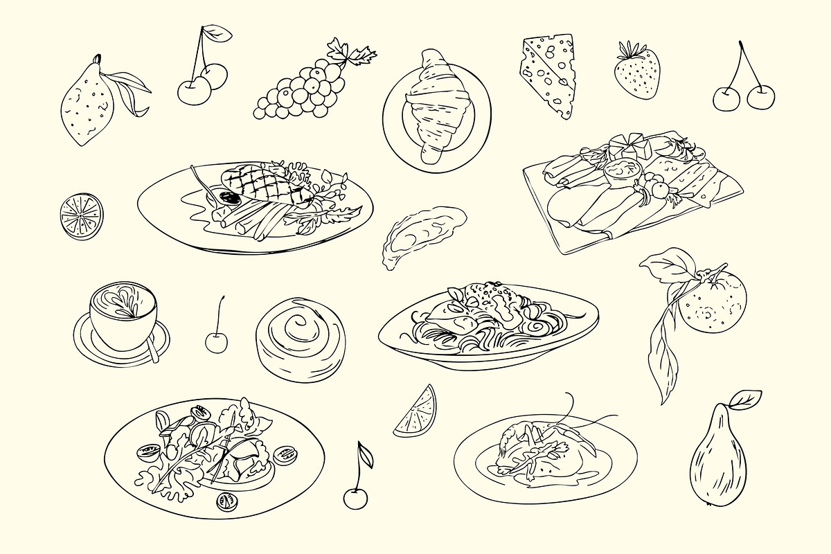 Ciao Bella Whimsical Wedding Doodles, a Graphic by SunnyAfternoons (Photo 10 of 21)