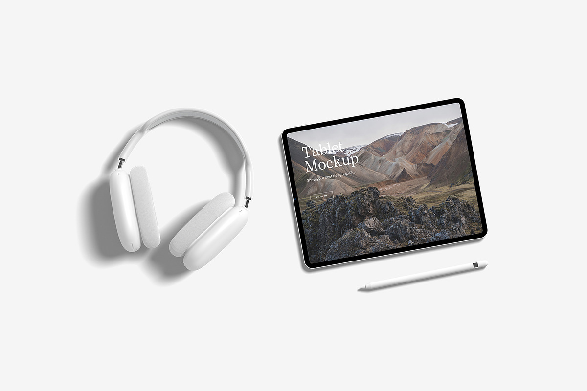 Tablet Pro Mockup, an iPhone Mockup by zuhraabdullah (Photo 4 of 6)